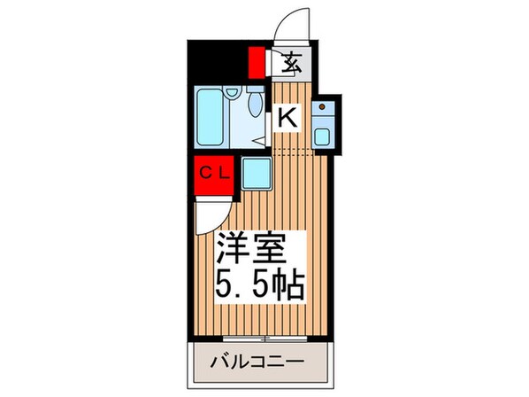 中青木グレ－スハイムの物件間取画像